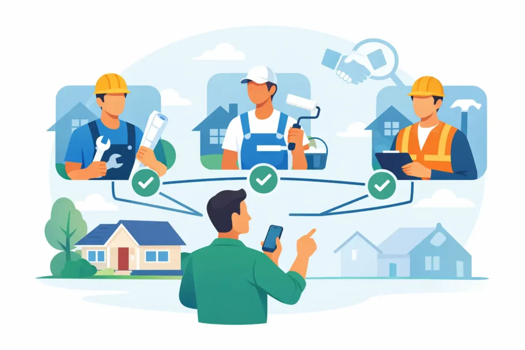 How Contractor Matching Works for Homeowners