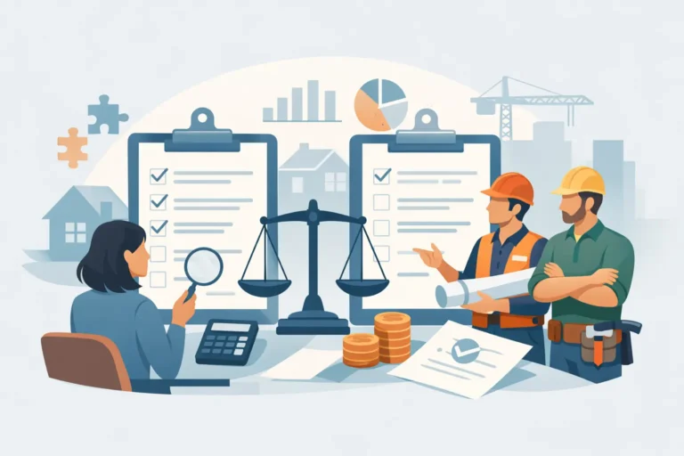 How to Compare Contractor Bids